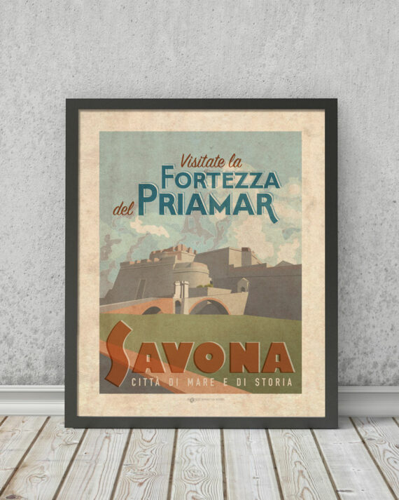 Fortezza Priamar Savona | STAMPA | Vimages - Immagini Originali in stile Vintage
